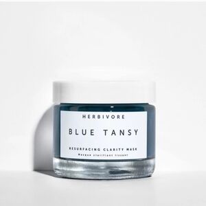 Herbivore Botanicals Blue Tansy Mask - White and Blue